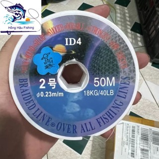 [Ưu Đãi] Dây Dù Có Lõi Siêu Bền ID4 Câu Cá ,Buộc Lăng Xê 50m/1 Cuộn