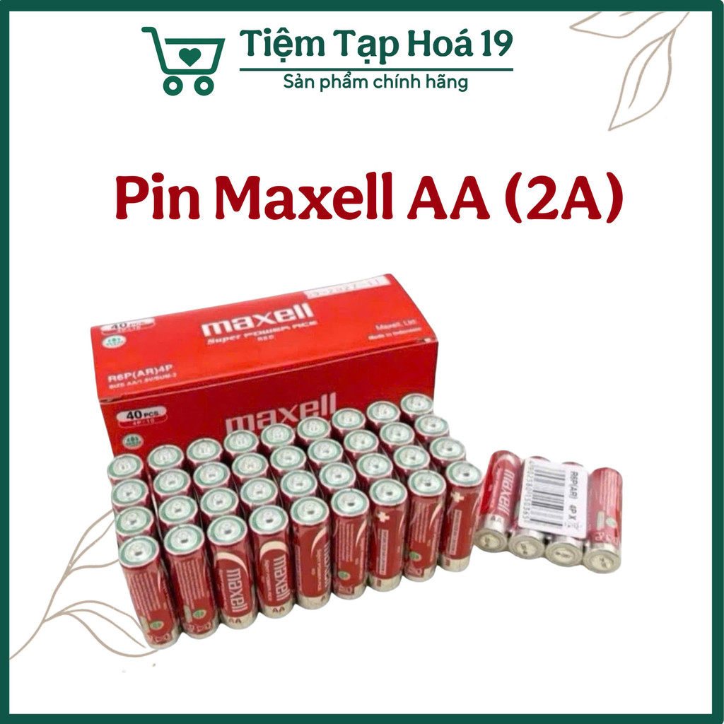 PIN MAXELL 2A (SIZE AA) MAXELL HÀNG CÔNG TY CHÍNH HÃNG