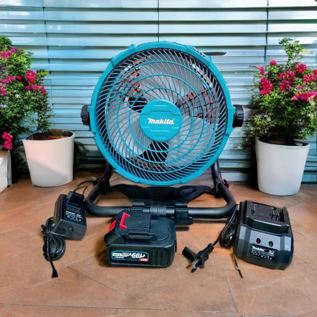 Quạt Tích Điện To Makita Pin 15cell , 30cm