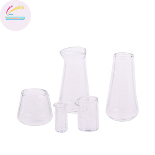 Mm 5 Cái / bộ 1: 12 Nhà Búp Bê Thu Nhỏ Cốc Thủy Tinh Uống Cốc Chai Nhà Búp Bê Nhà Bếp VN