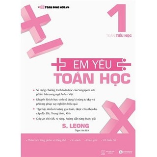 Sách - em yêu toán học - tập 1