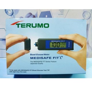 Máy đo đường huyết terumo medisafe fit c , hộp 30 que + kim/con