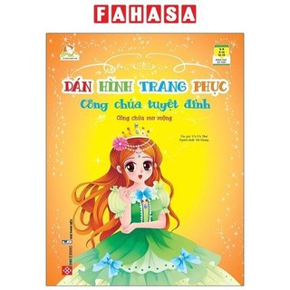 Sách dán hình trang phục công chúa tuyệt đỉnh - công chúa mơ mộng