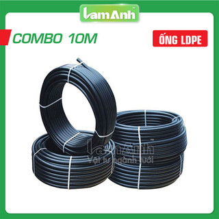 Combo 10m ống ldpe 5 - 6 - 8 - 10 - 12 - ống pe phi 5mm / 6mm / 8mm / 10mm / 12mm ống dẫn nước dùng trong hệ thống tưới