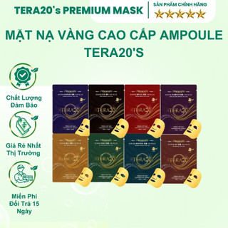 Mặt nạ tinh chất cao cấp tera20's giúp sáng da, cấp ẩm, mờ sạm nám 28ml/30ml