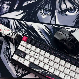  Keycap Cá Tính Tùy Chỉnh Hai Chiều wooting Bàn Phím streamer yukiaim keycap Trang Trí ATK Hươu Say Ai Yan Đa Năng 