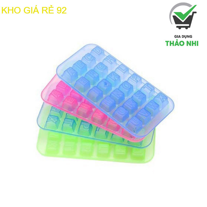 KHAY ĐÁ NHỰA 24 CHỮ CÁI