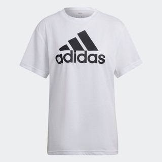 adidas Tập luyện Áo Thun Boyfriend Thể Thao AEROREADY Designed to Move Nữ trắng HE6741