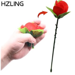 Yann1 gấp hoa hồng, 24,5cm cận cảnh ảo thuật ảo thuật, biến mất sân khấu ảo ảnh đạo cụ gimmick xuất hiện hoa trẻ em