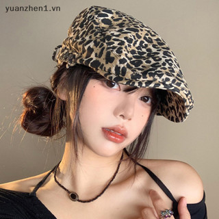 Zhen Retro Da Báo In Mũ Nồi Xuân Hè Nam Nữ Văn Học Họa Sĩ Mũ Che Nắng Thường Ngày Vành Ngắn Phía Trước Mũ VN