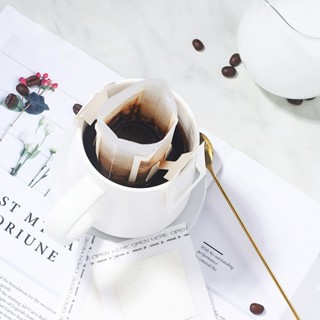 Combo 50 phin giấy pha cà phê, túi lọc cà phê, phin pha cà phê nhanh tiện lợi khi du lịch uống tại nhà văn phòng