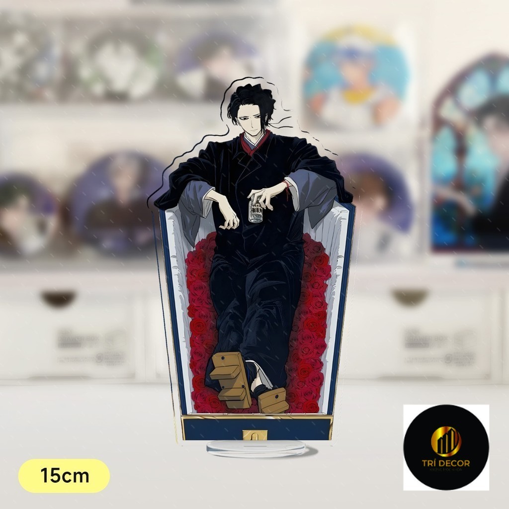 Móc Khoá, Standee, Tranh Kính Mô Anime Isekai Shikkaku không còn phép thuật Manga Trang Trí Bàn Học,