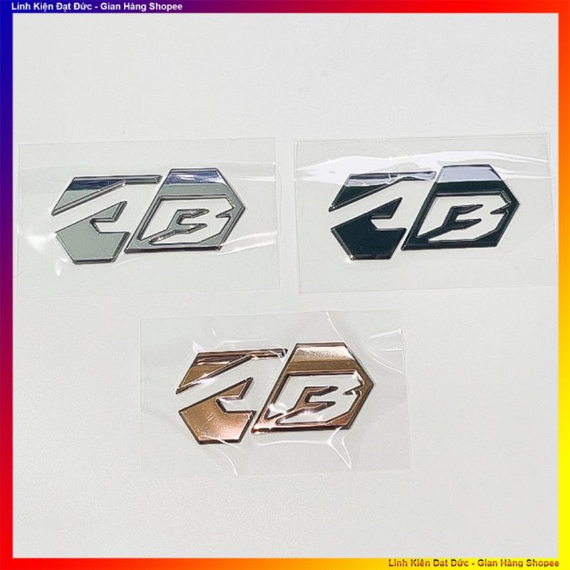 tem nổi ab Logo Airblade AB 2020 2021 2022 2023 chính hãng Honda ( giá 2 TEM ) - HCM