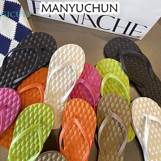 Gjcute Thời Trang Đế Dày Thường Ngày Chống Trơn Trượt Chống Thấm Nước Đi Biển Flip-Flops Cho Nữ WTD