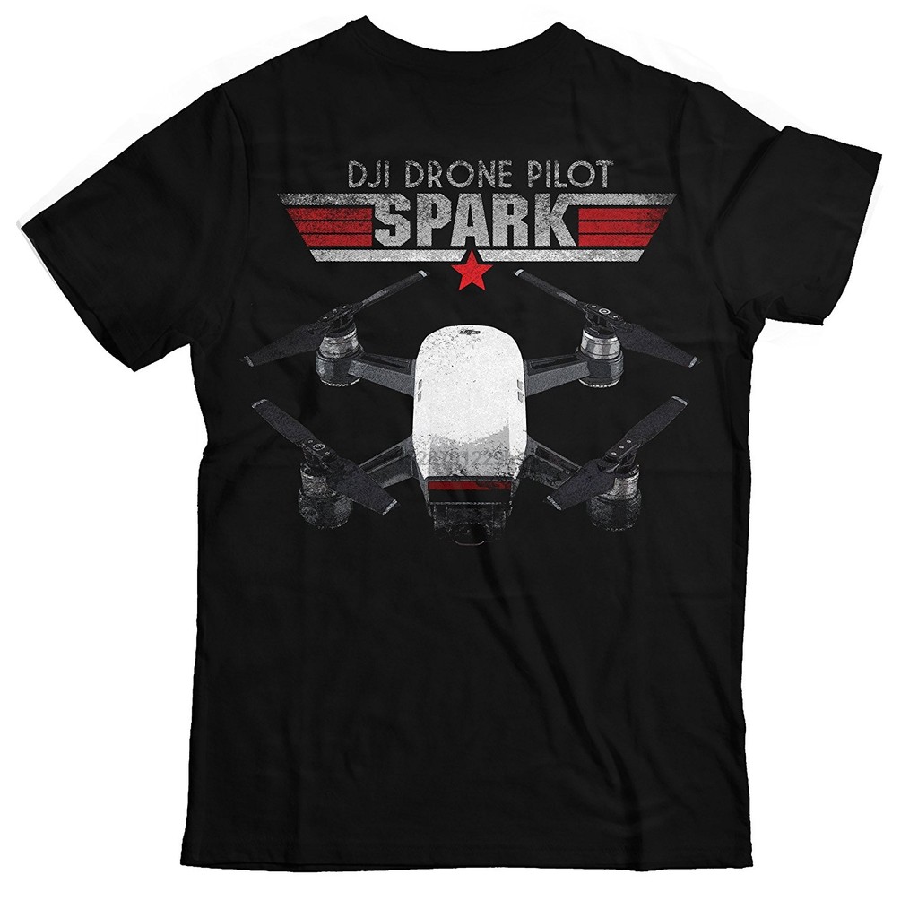 Áo thun mùa hè mới DJI Spark DJI Drone Phantom 4 áo thun Pilot Cool Áo thun