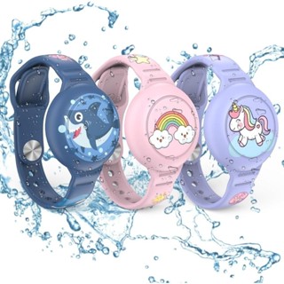 Airtag Vòng đeo tay chống nước, hộp airtag hình bướm với thiết kế dây đeo đồng hồ, vòng đeo tay ẩn Thẻ Chống mất toàn bộ Silicon cho người lớn