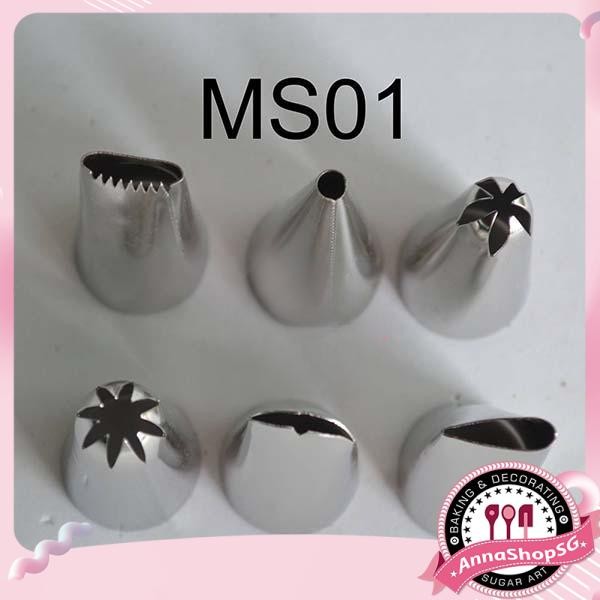 BỘ ĐUI (ĐUÔI) BẮT BÔNG KEM CƠ BẢN MS01