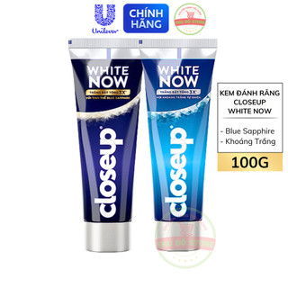 Kem Đánh Răng Closeup White Now Trắng Tức Thì Bật Tông 3X - Tuýp 100G