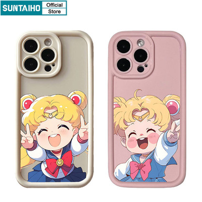Suntaiho Coquette Vỏ Dễ Thương Họa Tiết Cô Gái Đẹp Ốp lưng Iphone 15 14 13 12 11 Pro Max IP 7 8 Plus Iphon X Xs XR Xs Max Silicon Mềm Cao Cấp Chống Sốc Ốp Lưng