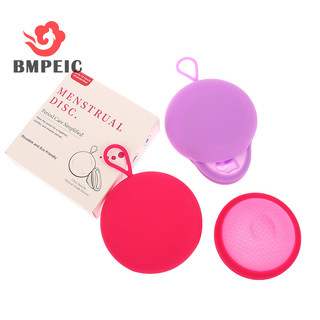 Bmpeic Silicone Kinh Nguyệt Cốc Kinh Nguyệt Đĩa Vệ Sinh Nữ Tính Thời Gian Chăm Sóc Sức Khỏe Kinh Nguyệt Thu Cực Mỏng Khử Trùng Mới