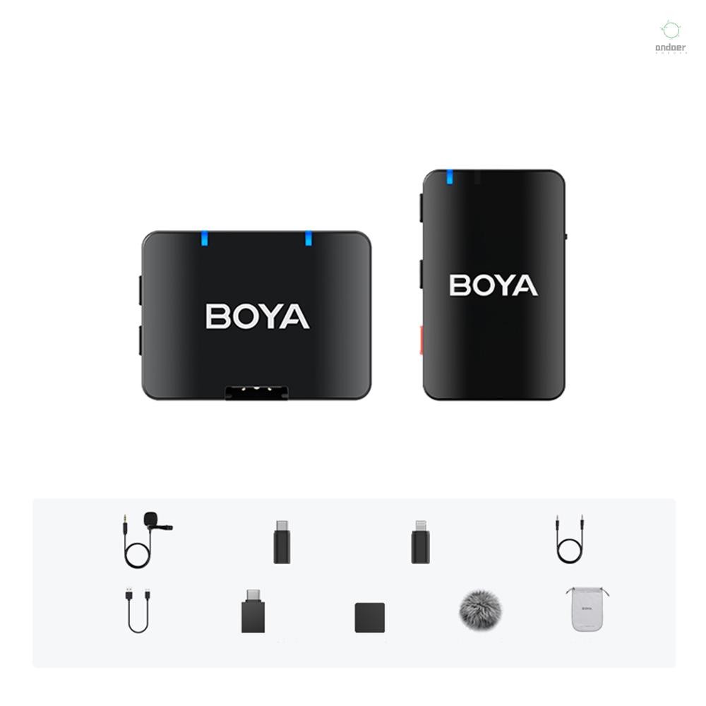 Boya Mic 300m Ios Android Boyamic-120 Máy ảnh Android không dây Máy tính Android Boyamic-110 Không dây