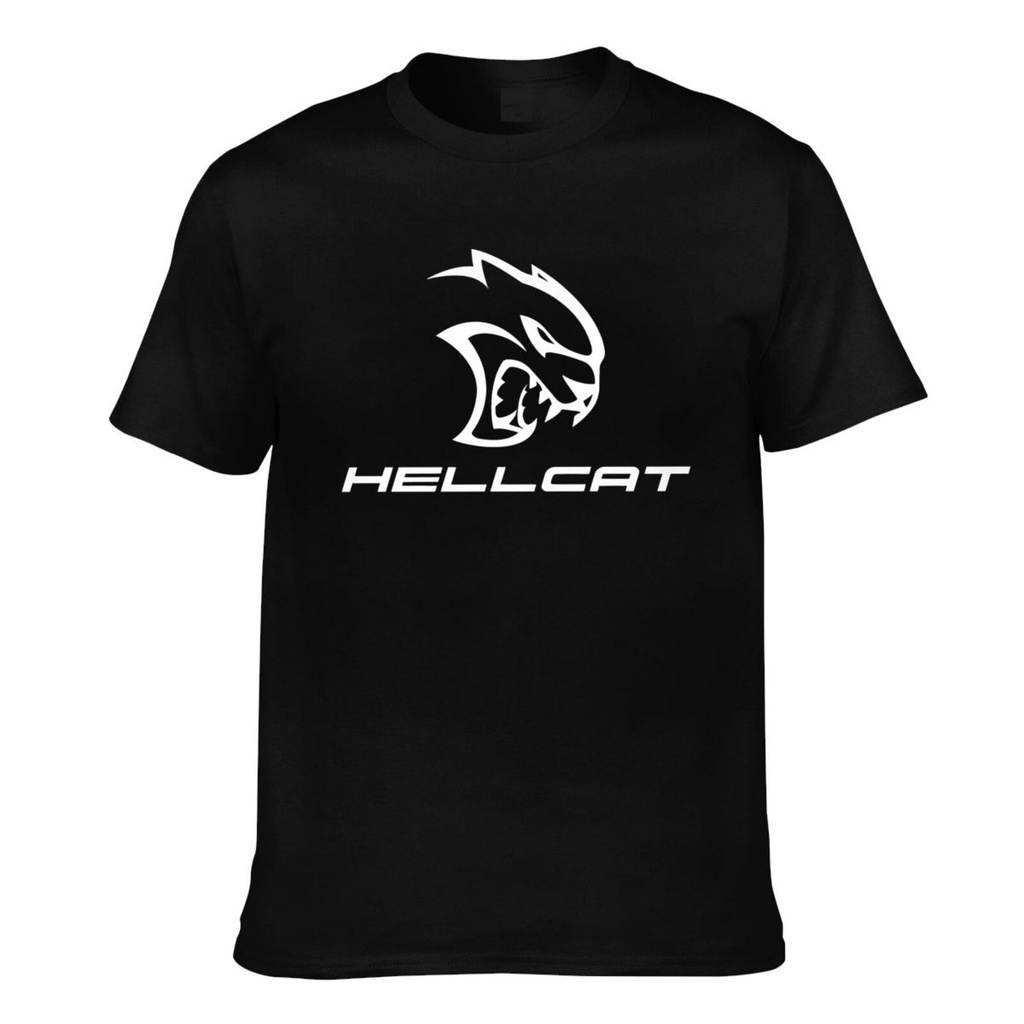 Dodge Hellcat Challenger Charger Demon Logo Áo thun nam tùy chỉnh