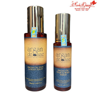 Tinh dầu phục hồi tóc hư tổn Argan Deluxe Argan Oil Serum 100ml 