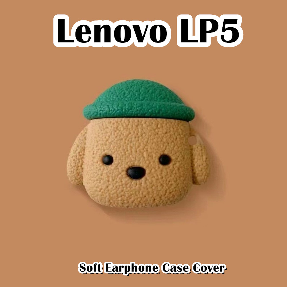 [Giao Hàng Nhanh] Dành Cho Vỏ Lenovo LP5 Vỏ Tai Nghe Silicon Mềm Ngọt Ngào Hoạt Hình Dễ Thương Tạo K