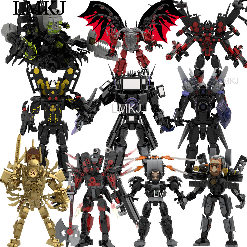 lg Skibidi Toilet Titan Sound Man / Titan TVman / Titan Loa Man / Titan Monitor Man Khối Xây Dựng