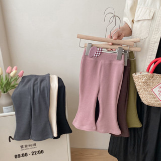 Quần Ống Loe tôn dáng dễ phối kiểu tây cho bé gái mùa xuân thu TIINGXUYU quần dài mặc ngoài thời trang phong cách Hàn Quốc cho bé gái mẫu mới sành điệu