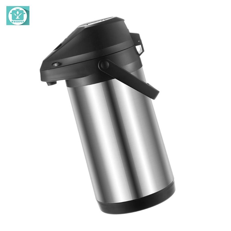 1600ml Nonrust Steel Air Pressure Vacuum Flask 48 Hour Hot Water Insulation Larg