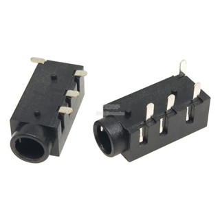 PJ-320D 3.5 Ổ Cắm Tai Nghe Ổ Cắm Tai Nghe Jack 3.5 Cổng 3 + 1 Trái Ba Phải Một 4P PJ320D