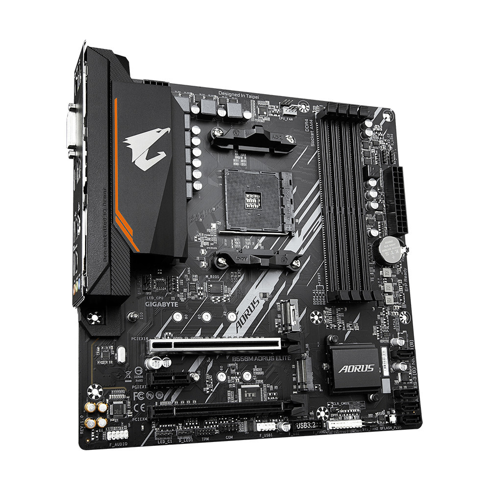 Mainboard Gigabyte B550M Aorus Elite và B550M AORUS PRO-P m-ATX, AM4, 4 khe DDR4 | BigBuy360 - bigbuy360.vn