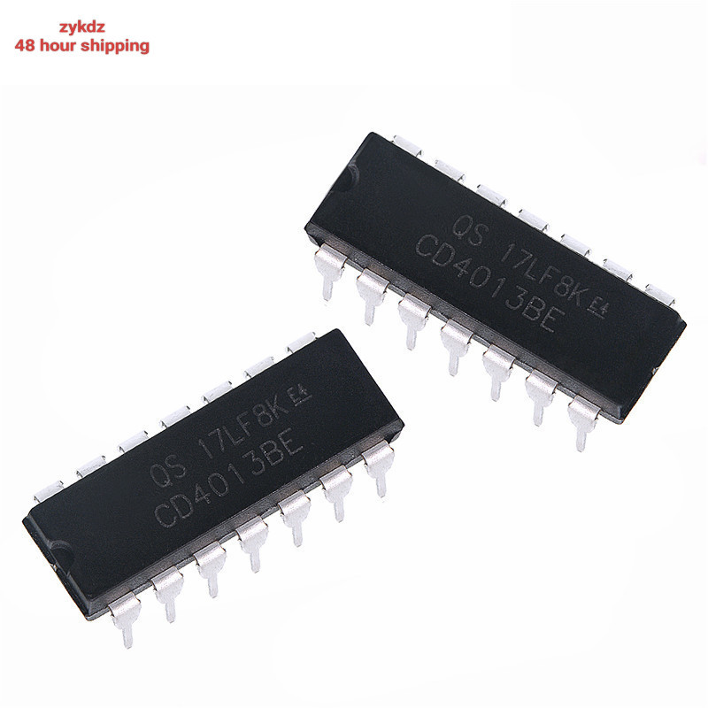 10 Chiếc CD4013BE CD4013 4013BE 4013 DIP14 Mới Và IC
