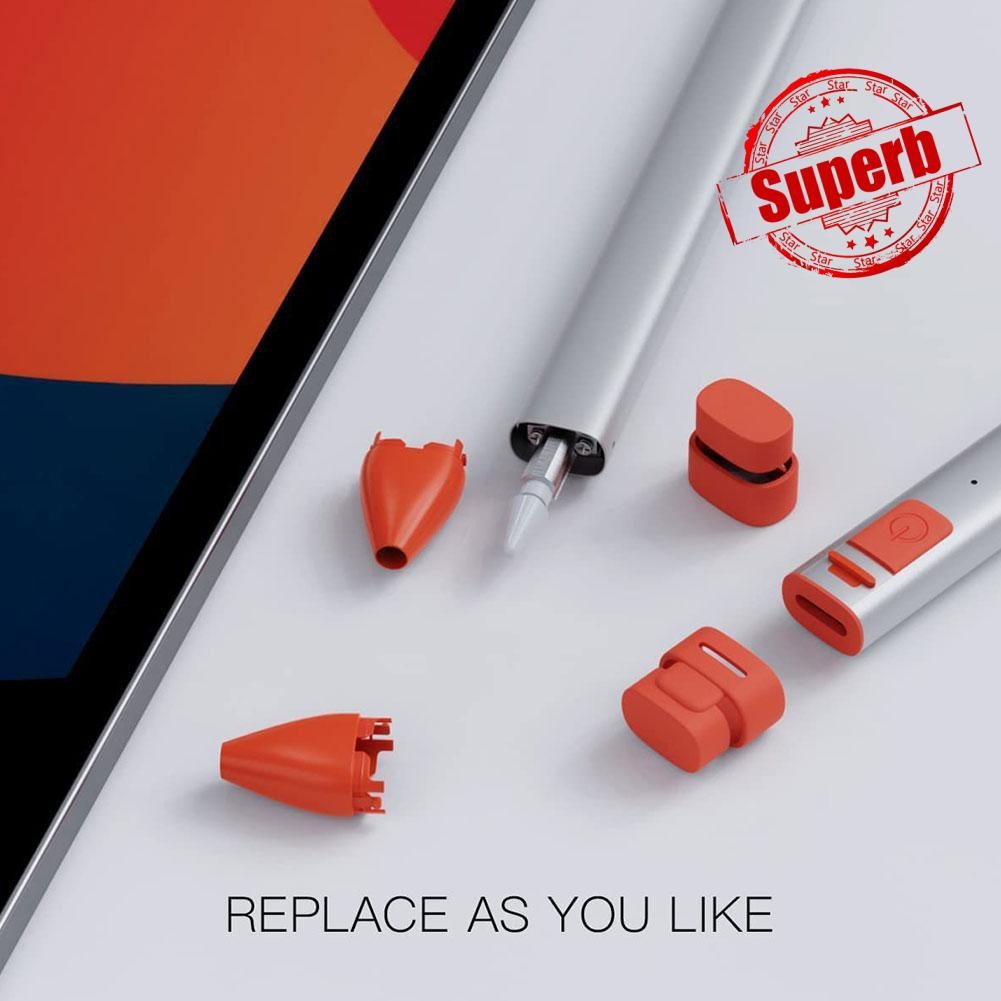 Nhựa Thích Hợp Logitech Stylus Silicone Top Crayon Nib Nắp Bút Chì Logitech M5j8