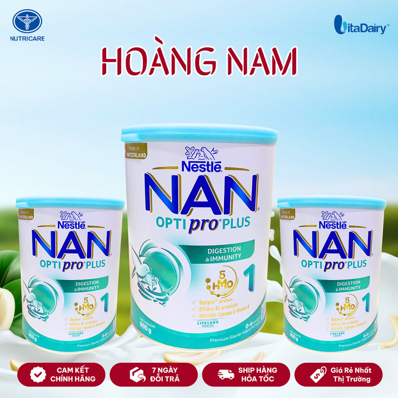 Sữa Nan Việt Optipro Plus Nestle Đủ Số 800g của Nestle
