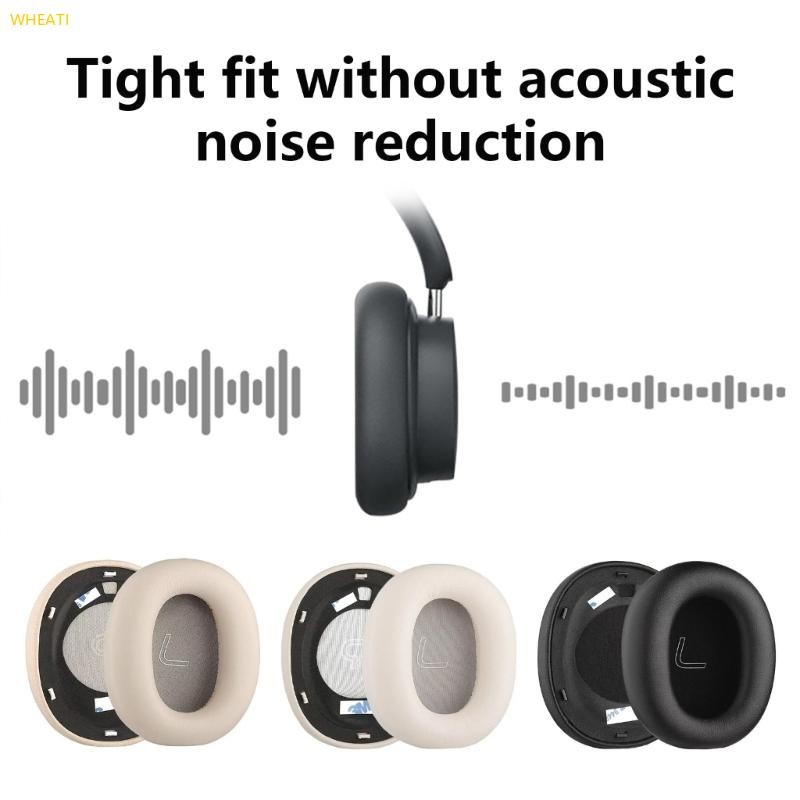Tai nghe thay thế bằng da WHEELI Protein cho tai nghe LS880NB WH950NB Đệm tai thoải mái Bộ phận sửa 