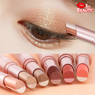  Phấn Mắt Hai Màu 2 Trong 1 - Bút Phấn Mắt Gradient - Phấn Mắt Matte Shimmer - Phấn Mắt Lấp Lánh Kim Loại - Phấn Mắt One Touch Moulding - Trang Điểm Mắt - Dụng Cụ Trang Điểm Làm Đẹp 