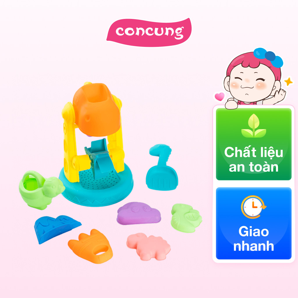 [QUÀ TẶNG] - Bộ đồ chơi xúc cát
