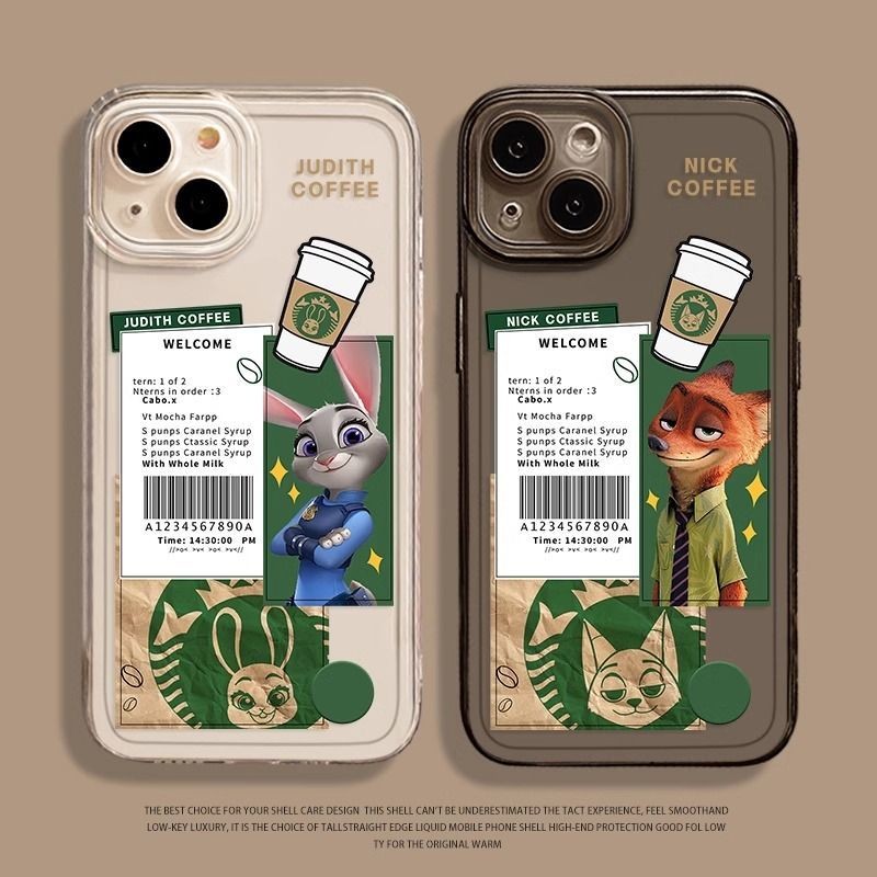 Cà Phê Nick Judy Space Case Thích Hợp Cho iPhone Ốp Điện Thoại Thích Hợp Cho iPhone 16 Pro Max / 15 