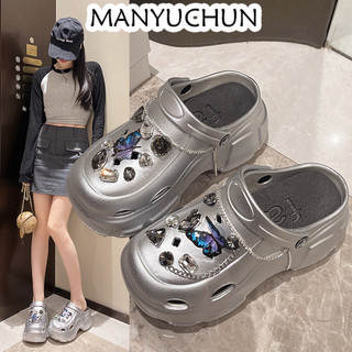 MANYUCHUN dép cross sandal nữ dép bánh mì Độ bền cao Tự nhiên Chất lượng cao Đàn hồi FBT24515CA 28Z240707