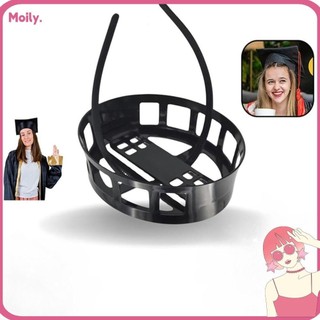 Giá đỡ mũ tốt nghiệp MOILYVN, Giá đỡ mũ tốt nghiệp trang điểm lâu trôi bằng nhựa, Bảo mật thực tế Giá đỡ mũ tốt nghiệp của bạn