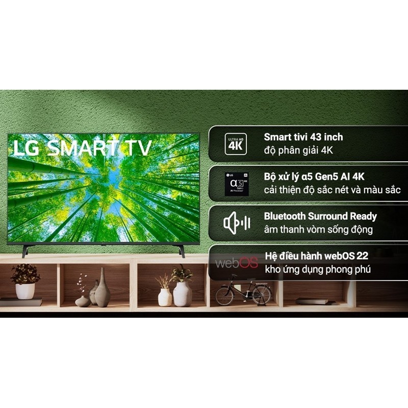Smart Tivi LG 4K 43 Inch 43UQ7050PSA - VIỆT NAM - 32-49 - CÓ