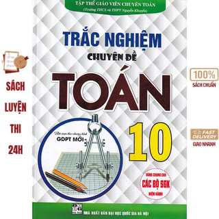 Sách - Trắc nghiệm chuyên đề Toán 10