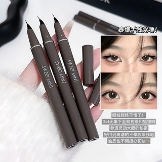  Đầu bút dạng lỏng kẻ mắt 0,1mm lúc 18 tuổi ° Tranh chống thấm nước lâu trôi không nhòe dưới lông mi Tranh nằm tằm 