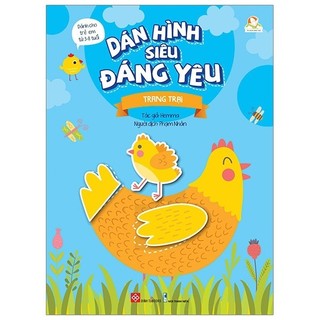 Sách - dán hình siêu đáng yêu - trang trại