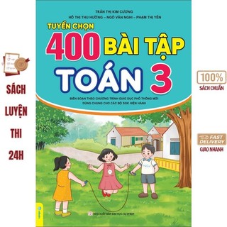 Sách - tuyển chọn 400 bài tập toán 3