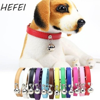HEFEI cổ mèo bằng da trơn Chihuahua Kitten Phụ kiện thú cưng an toàn