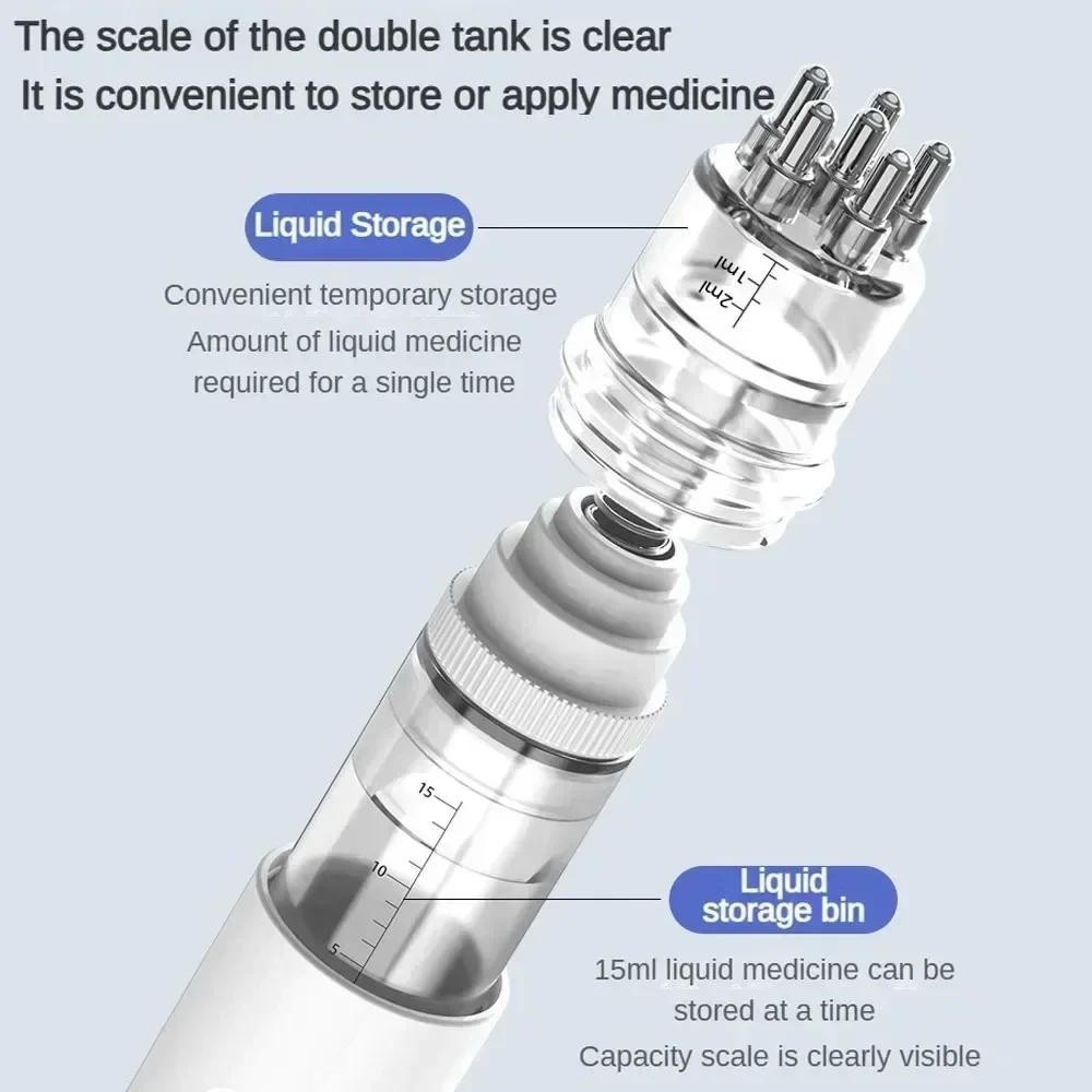 Da Đầu Applicator Lược Lỏng Di Động Mini Massage Lược Tinh Dầu Chất Lỏng Hướng Dẫn Máy Mát Xa Chống Rụng Tóc Da Đầu Dụng Cụ Chăm Sóc