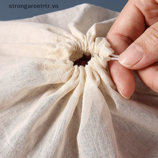 Strongaroetrtr Vải Phô Mai Có Thể Tái Sử Dụng Túi Đựng Phô Mai Hạt Lọc Túi Sữa Lạnh Trà Sữa Chua Lọc Cà Phê Túi VN